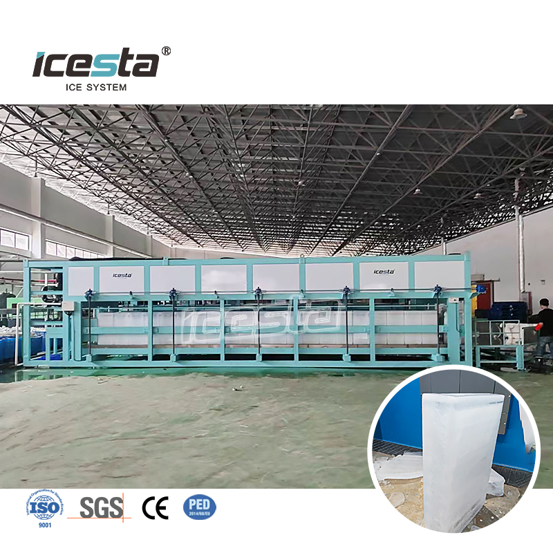 M&aacute;y l&agrave;m đ&aacute; khối trực tiếp tại nh&agrave; m&aacute;y ICESTA c&oacute; m&aacute;y nghiền B&aacute;n chạy