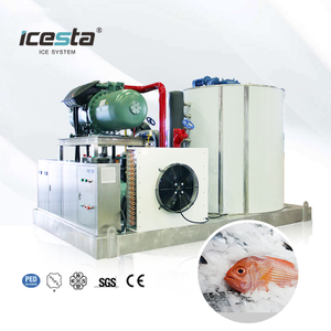 Mesin Es Serpihan Komersial Industri ICESTA 25 Ton | Daya Tahan yang Kuat