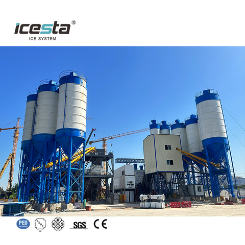 ICESTA 40 Ton Containerized Ice Plant para sa Hydropower Concrete Cooling