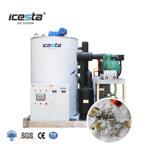 M&aacute;y l&agrave;m đ&aacute; vảy c&ocirc;ng nghiệp ICESTA 10 tấn mỗi ng&agrave;y