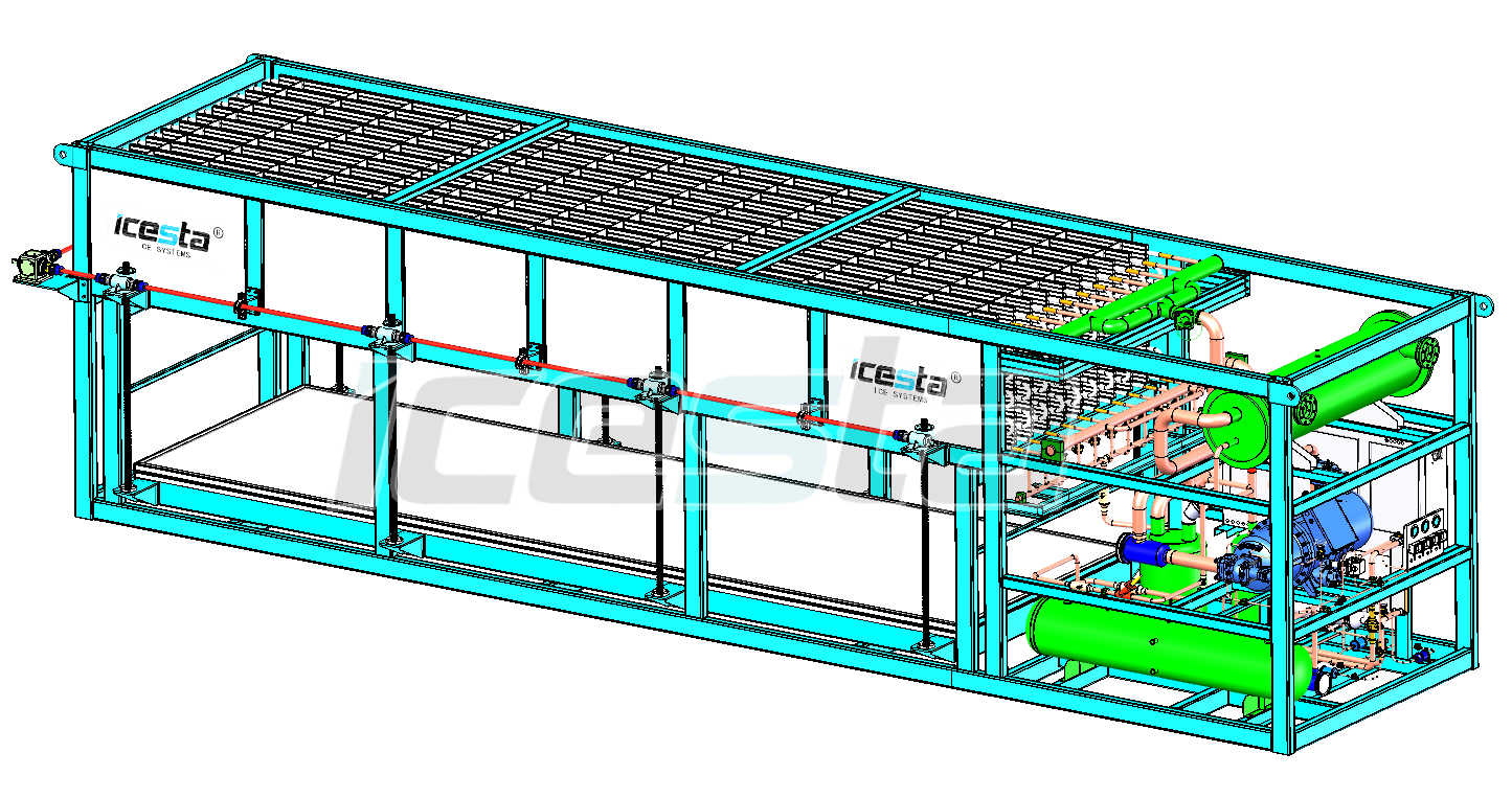 Automated Block ice factory Block ice making machine solution