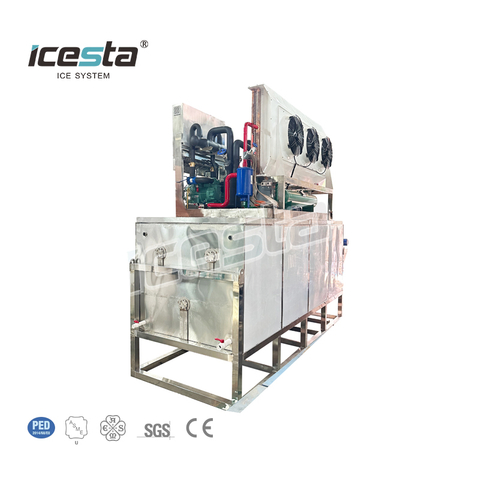 ICESTA T&ugrave;y chỉnh Tiết kiệm năng lượng tự động Năng suất cao Tuổi thọ cao M&aacute;y l&agrave;m đ&aacute; b&ugrave;n 15 tấn