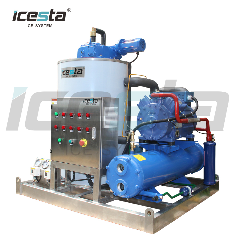 ICESTA marine ice makers Salt Water Flake Ice Machines 15t On Boat