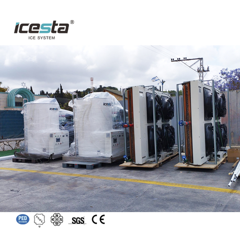 Industrial Compressor para sa R404 Flake Ice Machine na 20 Ton