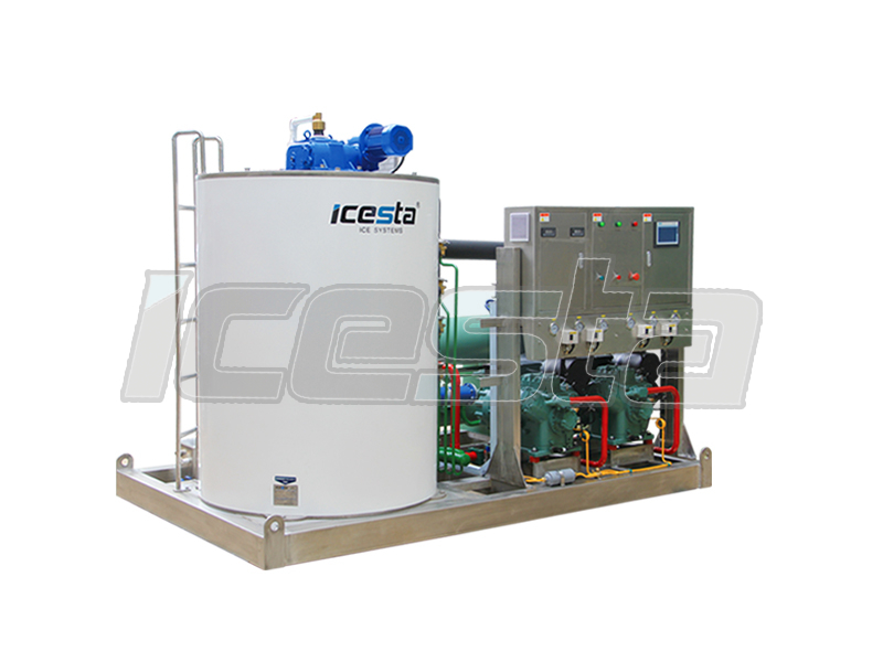 China Small Large Commercial Industrial Seawater Fishing Boat Ice Flake Ice Machine for Fish