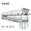 ICESTA 5-15t เครื่องทำน้ำแข็งบล็อกระบายความร้อนโดยตรงชุบสังกะสี