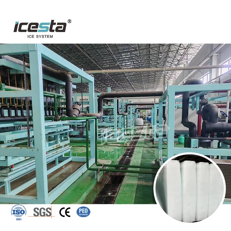 Mesin Pembuat Es Balok Kontainer ICESTA 10-50 Ton