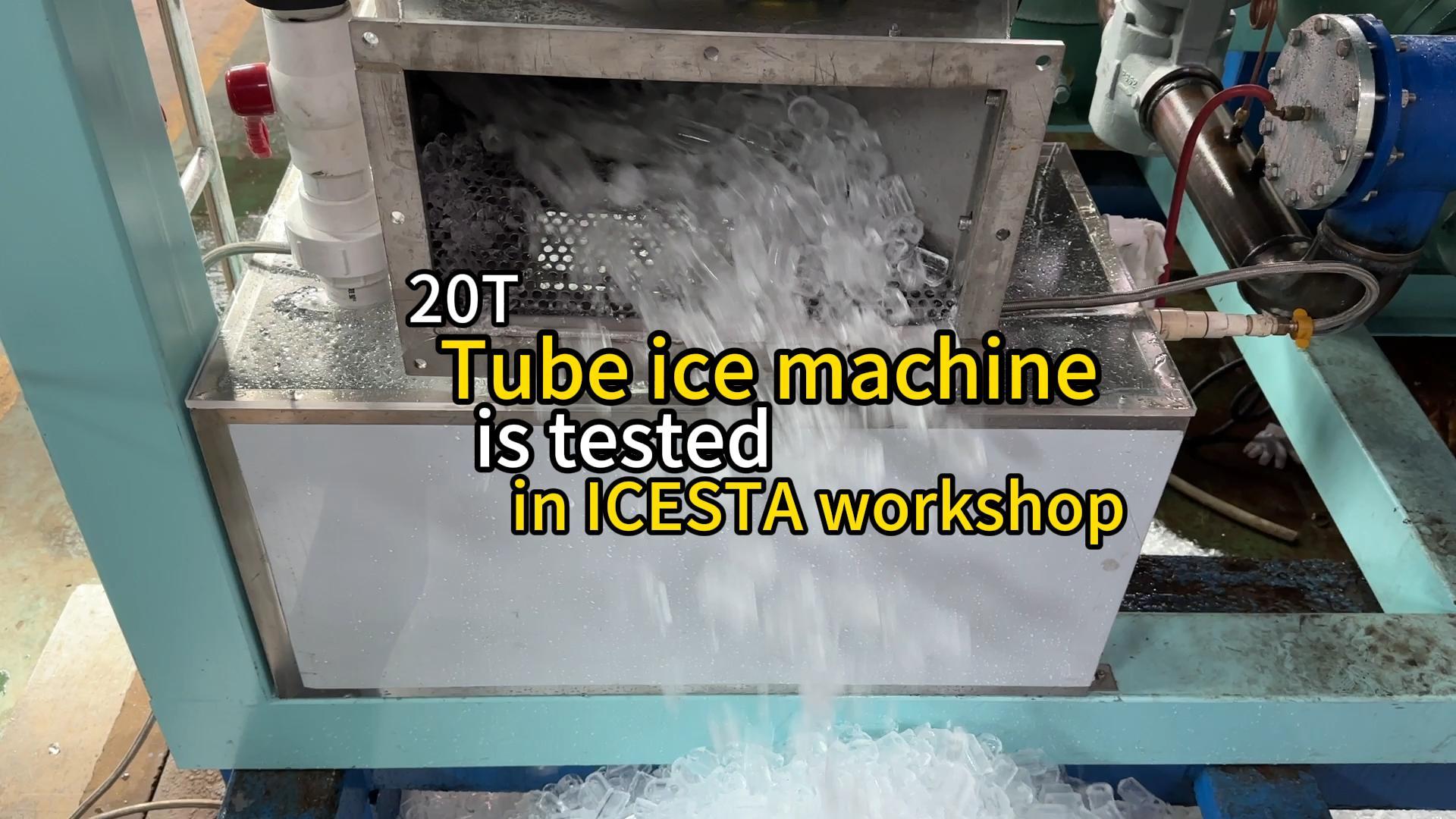 M&aacute;y l&agrave;m đ&aacute; ống 20t được thử nghiệm tại xưởng ICESTA...