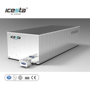 ICESTA Автоматическая спиральная морозильная камера iqf для быстрой заморозки Промышленная компактная и гигиеничная самостоятельная спиральная морозильная камера